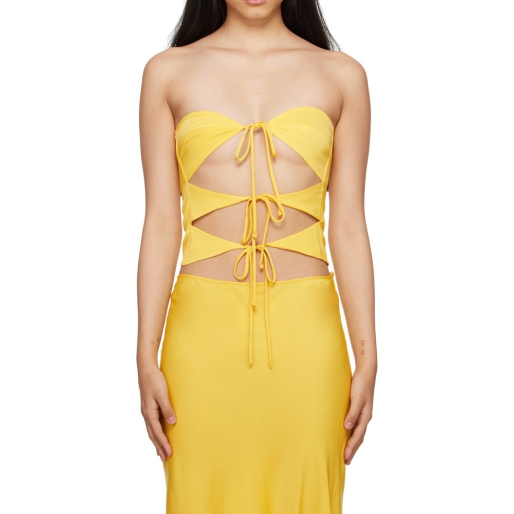 Siedres Yellow Sunny Camisole